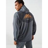 Monterrain Mens Defence Windrunner - Grey