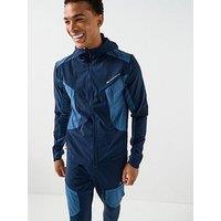 Mens Dynamic 20 Woven Hoody - Iris / Ensign Blue - Black