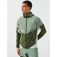 Monterrain Mens Vault Woven Hoodie - Green