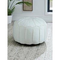 Very Home Moroccan Velvet Pouffe