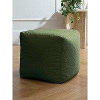 Very Home Boucle Cube Beanbag