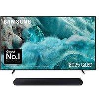 Samsung Tv & Soundbar Package- Qe75Q7Fa, 75 Inch, Qled 4K, Smart Tv And S60D 5.0Ch, All-In-One Soundbar, Q-Symphony,Dolby Atmos