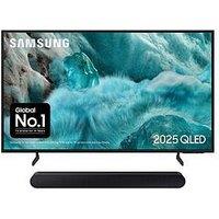 Samsung Tv & Soundbar Package- Qe55Q7Fa, 55 Inch, Qled 4K, Smart Tv S60D 5.0Ch, All-In-One Soundbar, Q-Symphony,Dolby Atmos