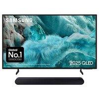 Samsung Tv & Soundbar Package- Qe43Q7Fa, 43 Inch, Qled 4K, Smart Tv S60D 5.0Ch, All-In-One Soundbar, Q-Symphony,Dolby Atmos