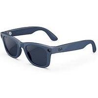 Ray-Ban Meta Wayfarer (Gen 2) - Shiny Cosmic Blue, Transitions Sapphire Lenses
