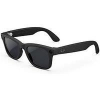 Ray-Ban Meta Wayfarer Large (Gen 2) - Matte Black, Transitions Grey Lenses