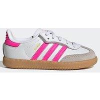 Adidas Originals Infants Samba Og Elastic Trainers - White