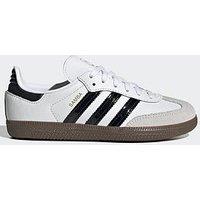 Adidas Originals Kids Samba Og Trainers - White/Black