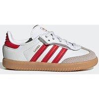 Adidas Originals Junior Samba Og Trainers - White/Red