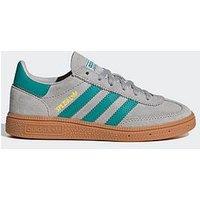 Adidas Originals Kids Handball Spezial Trainers - Grey/Green