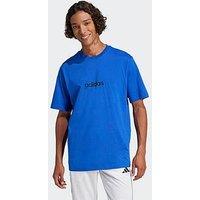 Adidas Originals Mens Graphic Linear T-Shirt - Blue