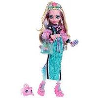Monster High Lagoona Blue Fashion Doll In Maxi Skirt With Pet Neptuna