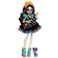 Monster High Skelita Calaveras Fashion Doll In Ruffled Dress