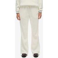 Superdry Country Club Velour Track Pant - Off White