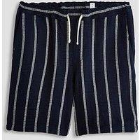 Jack & Jones Junior Boys Stripe Co-Ord Shorts - Sky Captain