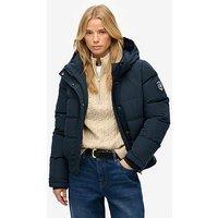 Superdry Everest Bomber Jacket - Blueberry Navy