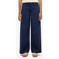Superdry Mid Rise Baggy Pant - Mariner Navy