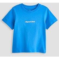 Jack & Jones Mini Younger Boys Originals Studio Short Sleeve T-Shirt - Blue