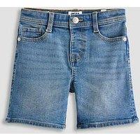 Jack & Jones Mini Younger Boys Rick Denim Shorts - Blue