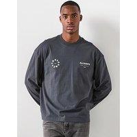 Allsaints All Saints Kindred Long Sleeve T-Shirt - Black