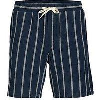 Jack & Jones Mini Younger Boys Stripe Co-Ord Shorts - Navy