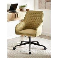 The Very Collection Diamond Office Chair - Green/Black - Fsc Certified
