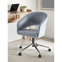 The Very Collection Solar Office Chair - Dusty Blue - Fsc Certified