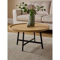 The Very Collection Odette Coffee Table - Natural/Black - Fsc Certified