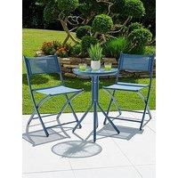 The Very Collection Hawaii 3-Piece Bistro Set Blue