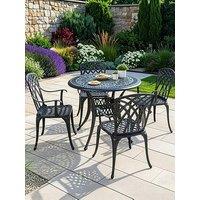 The Very Collection Cast Aluminium 4 Seater Patio Set