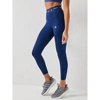 Adidas Women'S Training Techfit 7/8 Tights - Blue