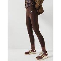 Adidas Womens Training Workout Essentials Tights - Brown