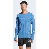Adidas Mens Running Adi365 Climacool Long Sleeve T-Shirt - Blue