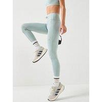 Adidas Womens Running Adi365 Essentials Tights - Green