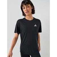 Adidas Womens Running Adi365 Essentials T-Shirt - Black