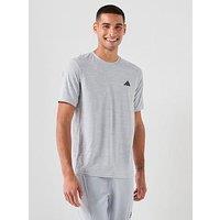 Adidas Mens Training Workout Essentials T-Shirt - Grey
