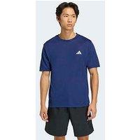 Adidas Mens Training Workout Essentials T-Shirt - Blue