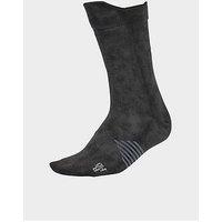 Adidas Unisex Running Graphic Crew Socks - Dark Grey