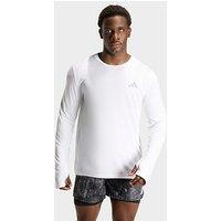 Adidas Mens Running Adi365 Essentials Long Sleeve T-Shirt - White