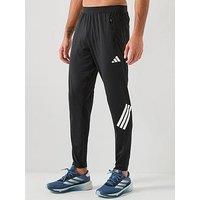 Adidas Mens Running Adi365 Iconic Stripes Tights - Black