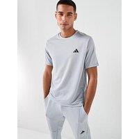 Adidas Mens Training Workout Essentials T-Shirt - Grey