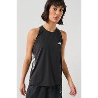 Adidas Womens Running Adi365 Iconic Stripes Tank - Black