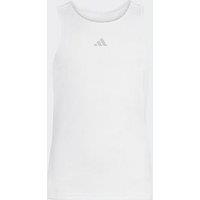 Adidas Girls Tennis Club Tank - White