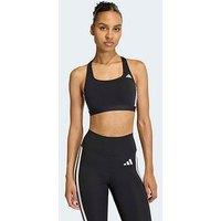 Adidas Womens Training Workout Essentials Medium Support Bra - Black