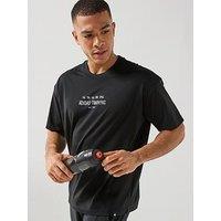 Adidas Mens Training Graphics T-Shirt - Black