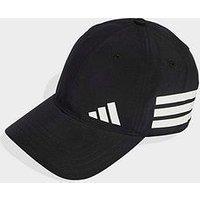 Adidas Unisex Training 3 Stripes Essentials Cap - Black
