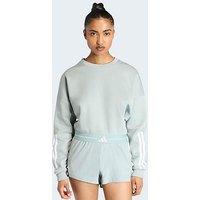 Adidas Womens Training Hyperglam Sweatshirt - Green