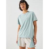 Adidas Womens Running Adi365 Iconic Stripes T-Shirt - Green