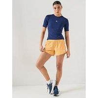 Adidas Womens Training Pacer Shorts - Orange