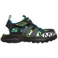 Skechers Kids Razor Splash - Raptor Quest Sandal - Black